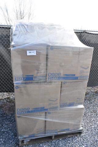 18 BRAND NEW SCRATCH AND DENT! Items Including Dixie 31437 1/8 Fold 2 Ply Dinner Napkins. 18 Times Your Bid!