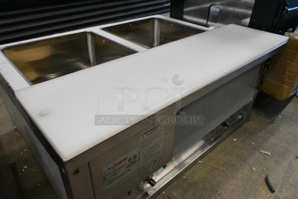 BRAND NEW SCRATCH AND DENT! ServIt Stainless Steel Commercial 2 Well Steam Table. - Image 12 of 12