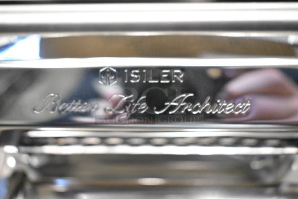 BRAND NEW SCRATCH AND DENT! Isiler 177-1 Metal Countertop Pasta Machine. - Image 11 of 12