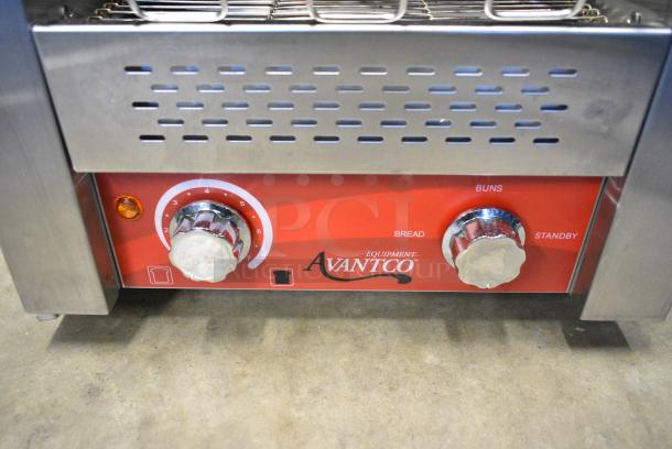 BRAND NEW SCRATCH AND DENT! Avantco 184T140 Stainless Steel Commercial 10" Wide Conveyor Toaster with 3" Opening. 300 Slices per Hour. 120 Volts, 1 Phase. - Image 10 of 15