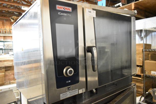 2 2021 Rational LM100EE.AXXXX/LM100CE.AXXXX iCombi Pro Stainless Steel Commercial Electric Powered Combi Convection Oven. 440/480 Volts, 3 Phase. 2 Times Your Bid! - Image 10 of 16