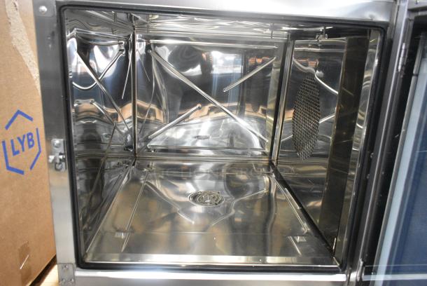 BRAND NEW SCRATCH AND DENT! 2024 Blodgett 62BLE INVOQ Stainless Steel Commercial Single Full Size Combi Oven - Boilerless, 480 Volts, 3 Phase. - Image 4 of 7