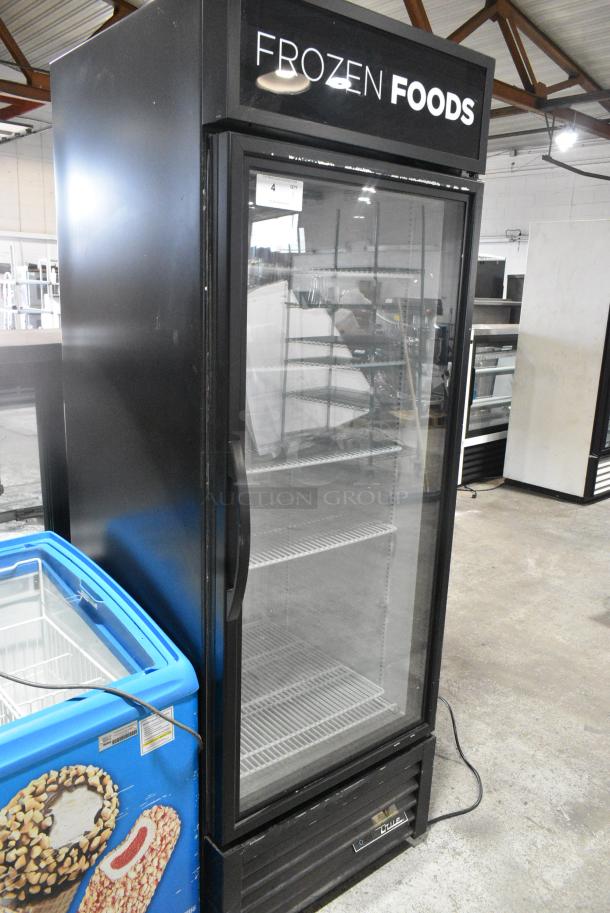 2019 True GDM-23F-HC Metal Commercial Single Door Reach In Freezer Merchandiser w/ Poly Coated Racks. 115 Volts, 1 Phase. Tested and Working! - Image 2 of 5
