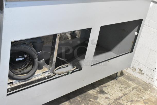 Duke Metal Commercial Sandwich Make Line Prep Line w/ Lowering Sneeze Guard. 120 Volts, 1 Phase. - Image 2 of 7
