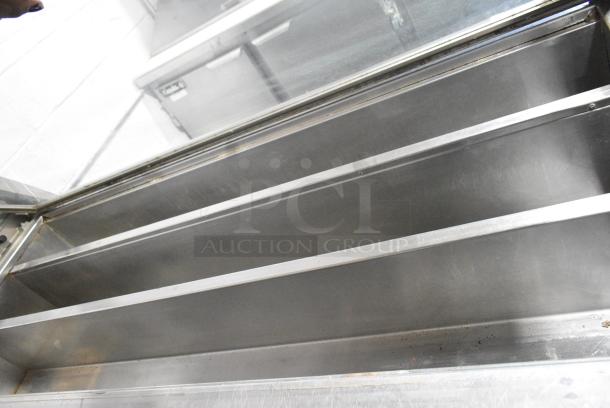 Duke Metal Commercial Sandwich Make Line Prep Line w/ Lowering Sneeze Guard. 120 Volts, 1 Phase. - Image 5 of 7