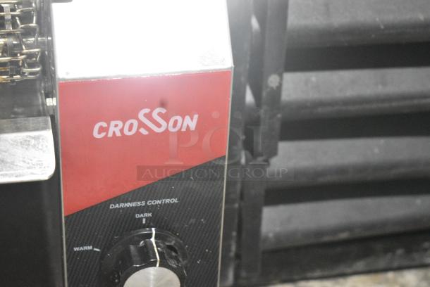 LIKE NEW! 2024 Crosson CCT-500 Stainless Steel Commercial Countertop Electric Powered Conveyor Toaster. 120 Volts, 1 Phase. Tested and Working! - Image 2 of 6