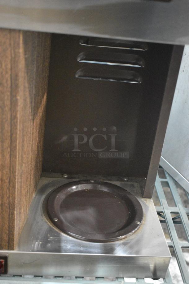 Bunn VPS Stainless Steel Commercial Countertop 3 Burner Coffee Machine. 120 Volts, 1 Phase. - Image 3 of 8