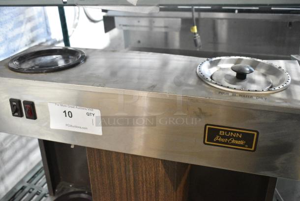 Bunn VPS Stainless Steel Commercial Countertop 3 Burner Coffee Machine. 120 Volts, 1 Phase. - Image 5 of 8