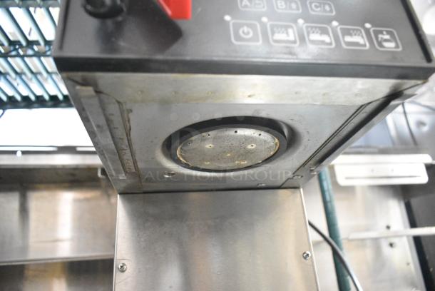 Estella AIG3DAF Stainless Steel Commercial Countertop 3 Burner Coffee Machine w/ Hot Water Dispenser. 120 Volts, 1 Phase. - Image 5 of 7