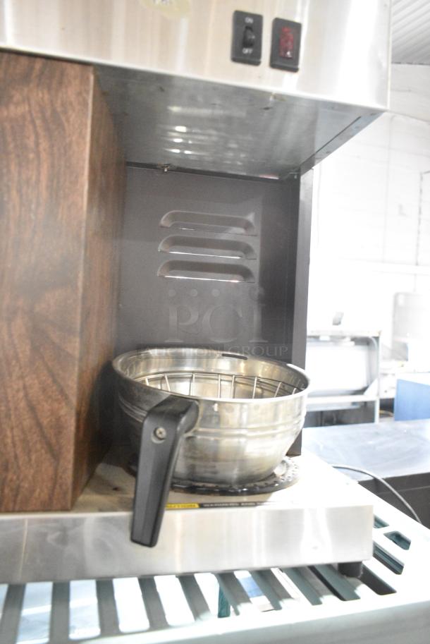 Bunn VPS Stainless Steel Commercial Countertop 3 Burner Coffee Machine w/ Metal and Poly Brew Baskets. 120 Volts, 1 Phase. - Image 4 of 6