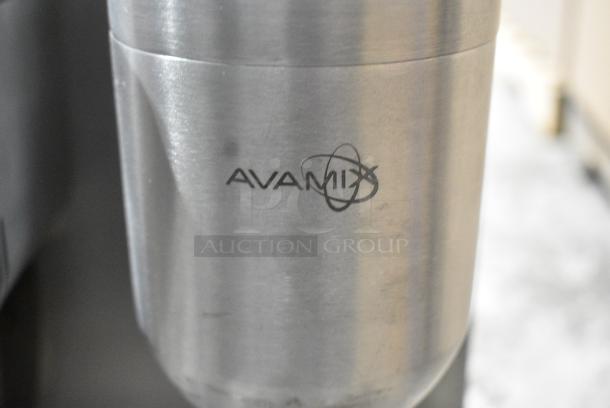AvaMix DM-B-21C Stainless Steel Commercial Countertop 2 Head Drink Mixer w/ 2 Stainless Steep Cups. 110-120 Volts, 1 Phase. Tested and Working! - Image 2 of 7