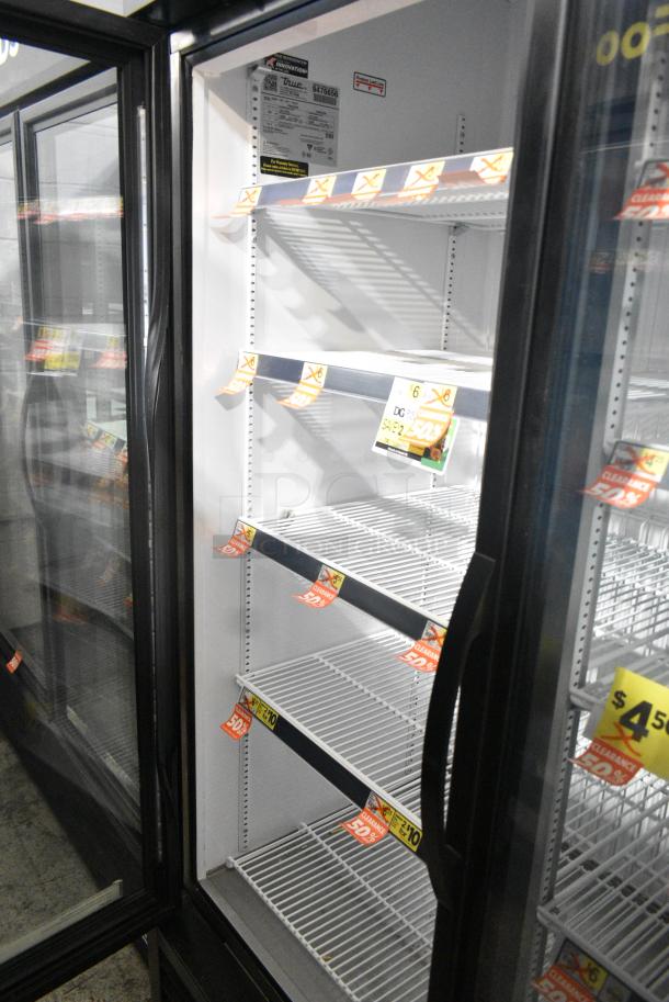 2018 True GDM-72F-HC Metal Commercial 3 Door Reach In Freezer Merchandiser w/ Poly Coated Racks. 115/208-230 Volts, 1 Phase. Tested and Working! - Image 6 of 7