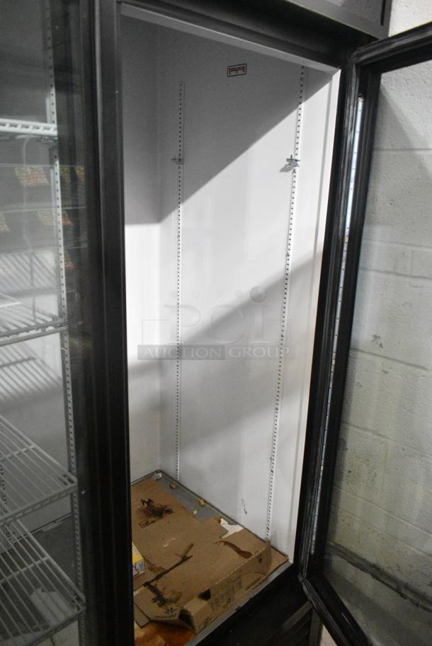 2019 True GDM-72-HC Metal Commercial 3 Door Reach In Cooler Merchandiser w/ Poly Coated Racks. 115 Volts, 1 Phase. Tested and Working! - Image 3 of 6