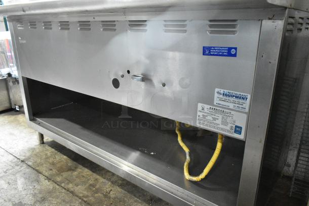 CWS-60 Stainless Steel Commercial Natural Gas Powered 3 Bay Steam Table. - Image 4 of 4
