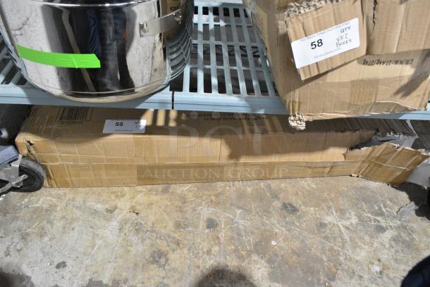 BRAND NEW SCRATCH AND DENT! Box of 4 Lancaster Table & Seating 164TBLEGWL37 Bar Height Table Leg - Image 2 of 3