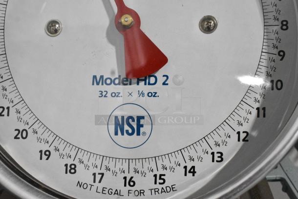 BRAND NEW SCRATCH AND DENT! Edlund HD-2 Heavy Duty 32 oz. Portion Scale with 8 1/2" x 8 1/2" Platform - Image 3 of 3