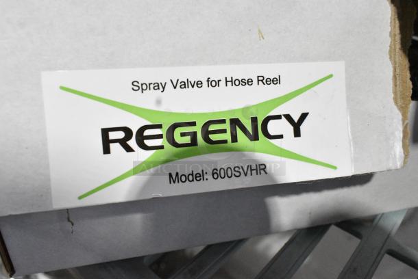 2 BRAND NEW SCRATCH AND DENT! Items Including 600SVHR Regency 5 GPM Spray Valve for Hose Reel and Drain. 2 Times Your Bid! - Image 3 of 4