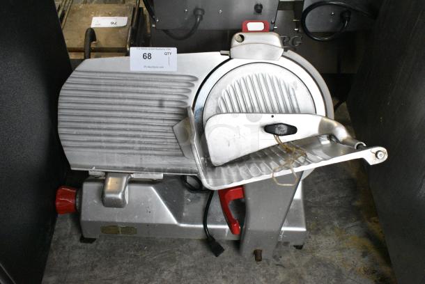 Berkel 827-A Stainless Steel Commercial Countertop Meat Slicer w/ Blade Sharpener. 115 Volts, 1 Phase. Tested and Working! - Image 1 of 4