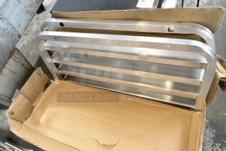 BRAND NEW SCRATCH AND DENT! Metal Pan Rack. May Be Missing Pieces.