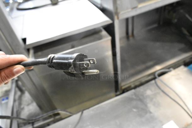 2024 Crosson CPO-320 Stainless Steel Commercial Countertop Electric Powered Double Deck Pizza Oven w/ Broken Cooking Stones. 120 Volts, 1 Phase. Tested and Working! - Image 5 of 6