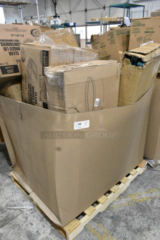 18 BRAND NEW SCRATCH AND DENT! Items Including 301C90PST3 Dart Containers. 18 Times Your Bid!