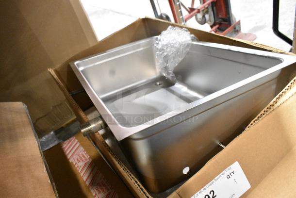 BRAND NEW SCRATCH AND DENT! Stainless Steel Drop In - Image 3 of 3