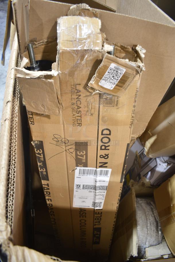 12 BRAND NEW SCRATCH AND DENT! Items Including Wood Kneeling Chair, 612509LCO Choice 9" Round Standard Weight Foil Take-Out Pan with Board Lid - 200/Case, 600HSMS1848 Regency Wall-Mounted 48" x 17 1/2" Hand Sink for (2) 8" Center Faucets, 92246320 Choice Deluxe 8 Qt. Full Size Gold Accent Chafer. 12 Times Your Bid! - Image 5 of 9