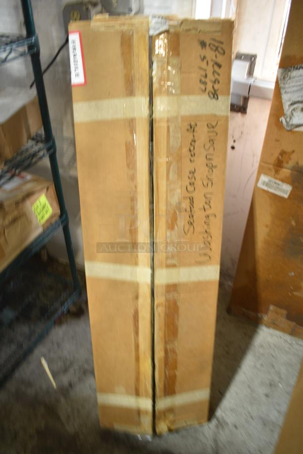 BRAND NEW SCRATCH AND DENT! Box of 54 KLG28 Shelf LED & Magnets 3000K ESII Plus - Image 1 of 3