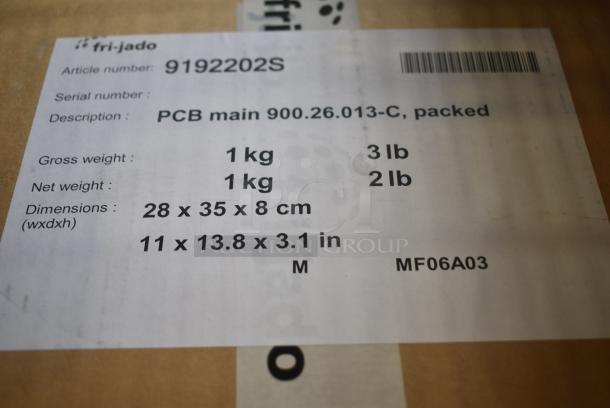BRAND NEW SCRATCH AND DENT! Fri-jado 9192202S PCB MAIN 900.26.013- New Generation Power & I/O Conversion Kit - Image 4 of 4