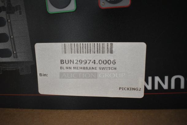 BRAND NEW SCRATCH AND DENT! Bunn BUN29974.0006 Membrane Switch - Image 5 of 5