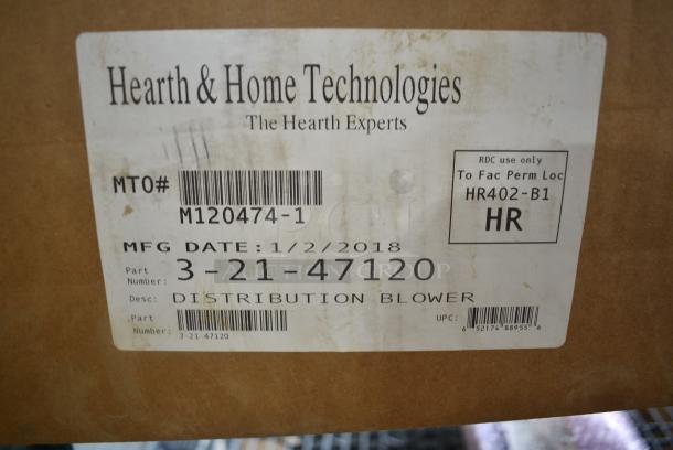 BRAND NEW SCRATCH AND DENT! Hearth and Home M120474-1 Distribution Blower Motor - Image 3 of 3