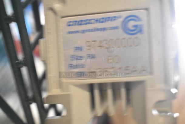 BRAND NEW SCRATCH AND DENT! Groschopp PM8014-RA3080T Motor / Gearbox - Image 6 of 9