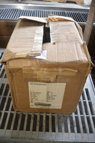 BRAND NEW SCRATCH AND DENT! Marathon Motor. 208-230/380-460 Volts, 3 Phase.
