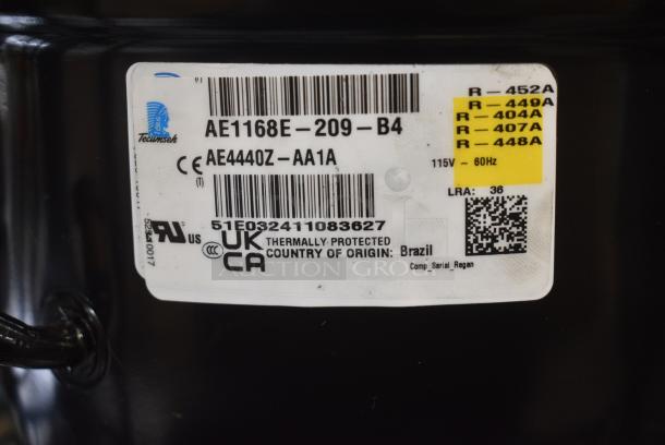 3 Motors Including Tecumseh AE1022E-212-B4, Embraco NEKW60Z, Tecumseh AE1168E-209-B4. 3 Times Your Bid! - Image 7 of 7