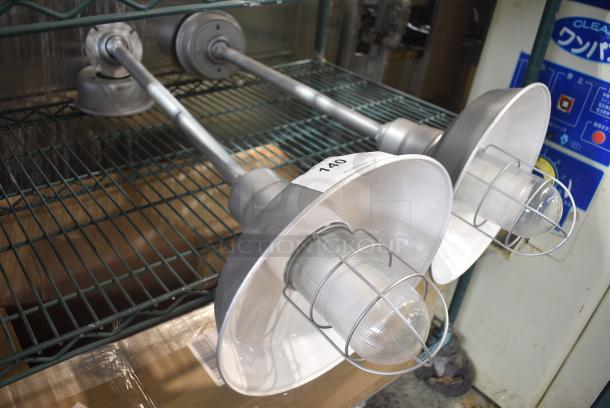 2 Metal Light Fixtures. 2 Times Your Bid! - Image 2 of 7