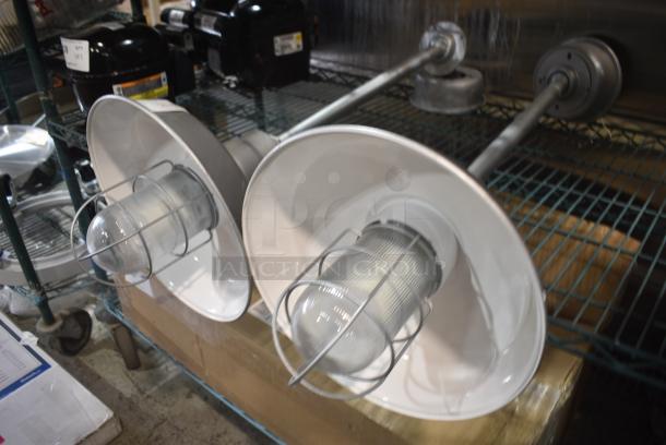 2 Metal Light Fixtures. 2 Times Your Bid! - Image 3 of 7