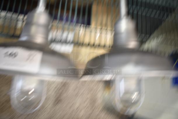 2 Metal Light Fixtures. 2 Times Your Bid! - Image 4 of 7