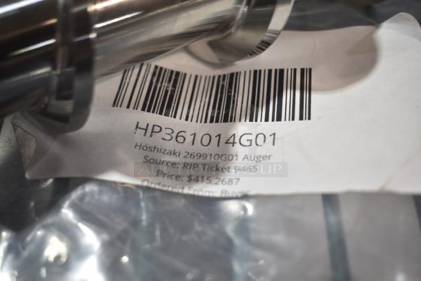 3 BRAND NEW SCRATCH AND DENT! Items Including Hoshizaki 269910G01 Auger HP361014G01, Hoshizaki 383613G01 Housing HP206013G03, Hoshizaki 327141G03 Bearing Assy HP327141G01. 3 Times Your Bid! - Image 5 of 7
