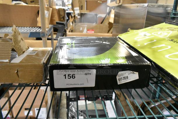 BRAND NEW SCRATCH AND DENT! Regency 600FW86G Wall Mount Faucet with 8" Centers and 6" Swivel Gooseneck Spout - Image 2 of 3