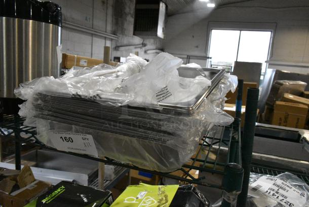 12 BRAND NEW SCRATCH AND DENT! Stainless Steel Full Size Drop In Bins. 12 Times Your Bid! - Image 2 of 2