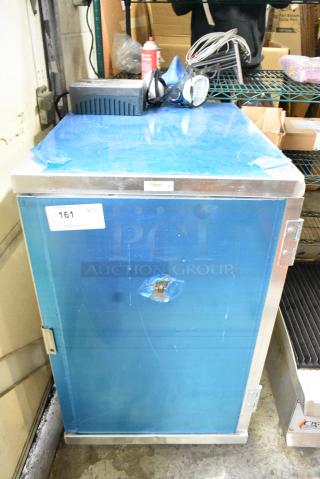 BRAND NEW SCRATCH AND DENT! Regency 600AEC1820 20 Pan End Load Enclosed Bun / Sheet Pan Rack with Clear Acrylic Door - Welded