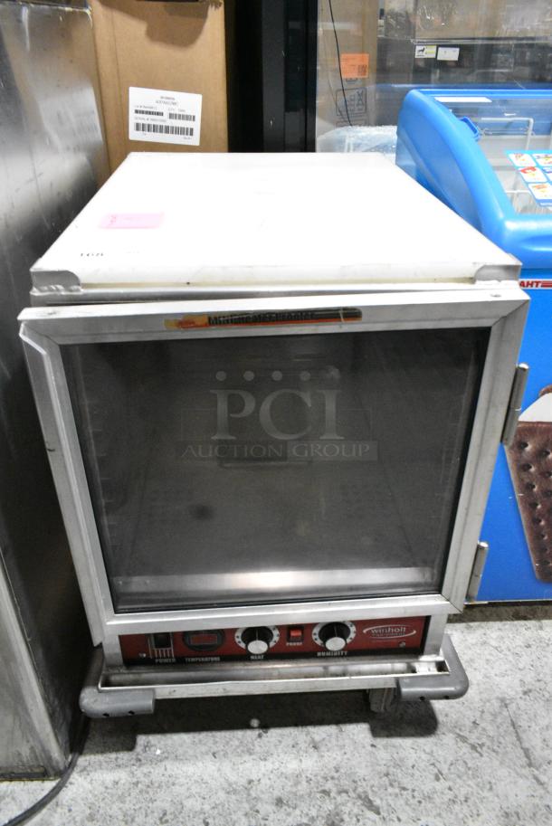 Winholt NHPL-1810/HH-CA/LC Metal Commercial Heated Holding Cabinet on Commercial Casters. 115 Volts, 1 Phase. Tested and Working! - Image 1 of 5
