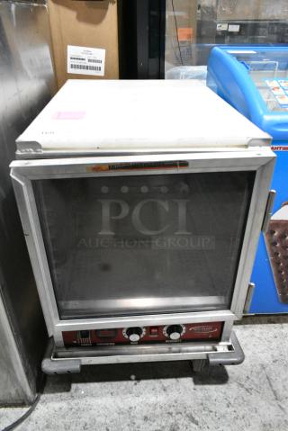Winholt NHPL-1810/HH-CA/LC Metal Commercial Heated Holding Cabinet on Commercial Casters. 115 Volts, 1 Phase. Tested and Working!