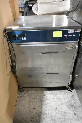 2019 Alto Shaam 750-S Stainless Steel Commercial Heated Holding Cabinet on Commercial Casters. 208-240 Volts, 1 Phase.