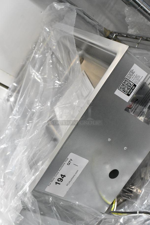 BRAND NEW SCRATCH AND DENT! Avantco 177BMI12SH Bottom Mount Drop-In Full Size Hot Food Well with Square Inside Corners and Drain. 208/240 Volts, 1 Phase. - Image 3 of 4