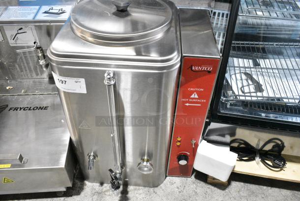 BRAND NEW SCRATCH AND DENT! Avantco 177HWD15 HWD15 15 Gallon Bulk Hot Water Dispenser. 120 Volts, 1 Phase. - Image 1 of 2