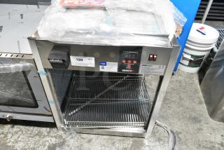 BRAND NEW SCRATCH AND DENT! ServIt 423PDW18D2S PDW18D2S 18" Self-Service Countertop Display Warmer with 4 Shelves. 120 Volts, 1 Phase. Tested and Working!