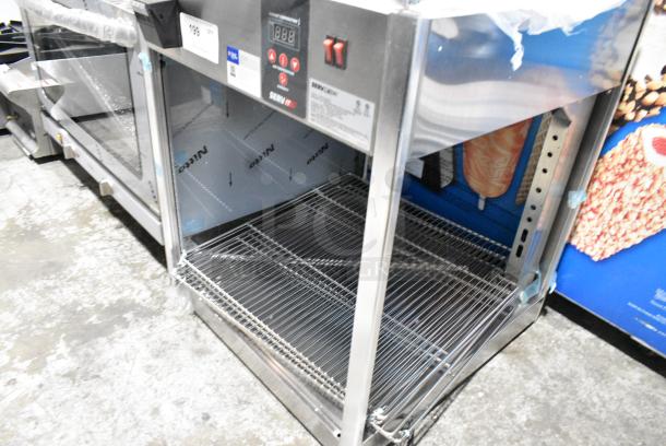 BRAND NEW SCRATCH AND DENT! ServIt 423PDW18D2S PDW18D2S 18" Self-Service Countertop Display Warmer with 4 Shelves. 120 Volts, 1 Phase. Tested and Working! - Image 5 of 6