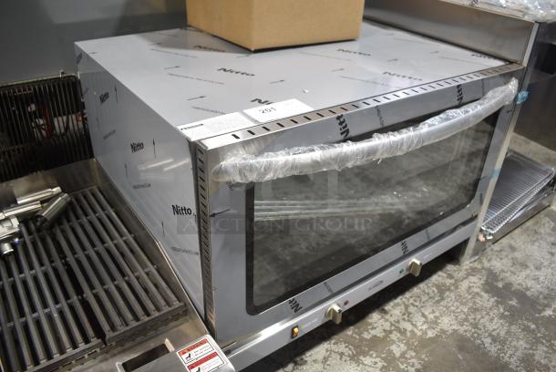BRAND NEW SCRATCH AND DENT! 2024 KoolMore KM-CTCO-44 Stainless Steel Commercial Electric Powered Convection Oven. 208-240 Volts, 1 Phase. - Image 3 of 9