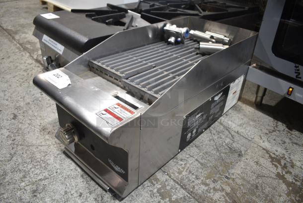 BRAND NEW SCRATCH AND DENT! Vulcan CBGMD-12 Stainless Steel Commercial Countertop Natural Gas Powered Charbroiler Grill. 40,000 BTU. - Image 3 of 7